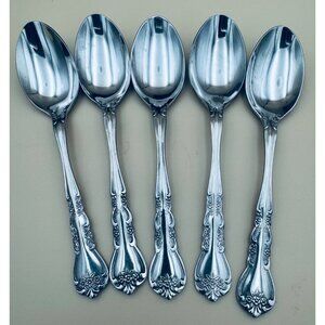 5 - Stanley Roberts Rogers DELIGHT Teaspoons Stainless Korea